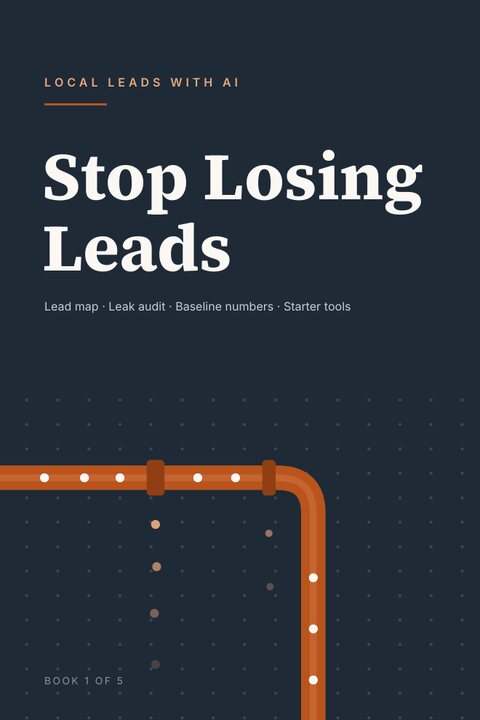 Cover of Book 1, Stop Losing Leads