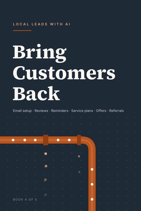 Cover of Book 4, Bring Customers Back
